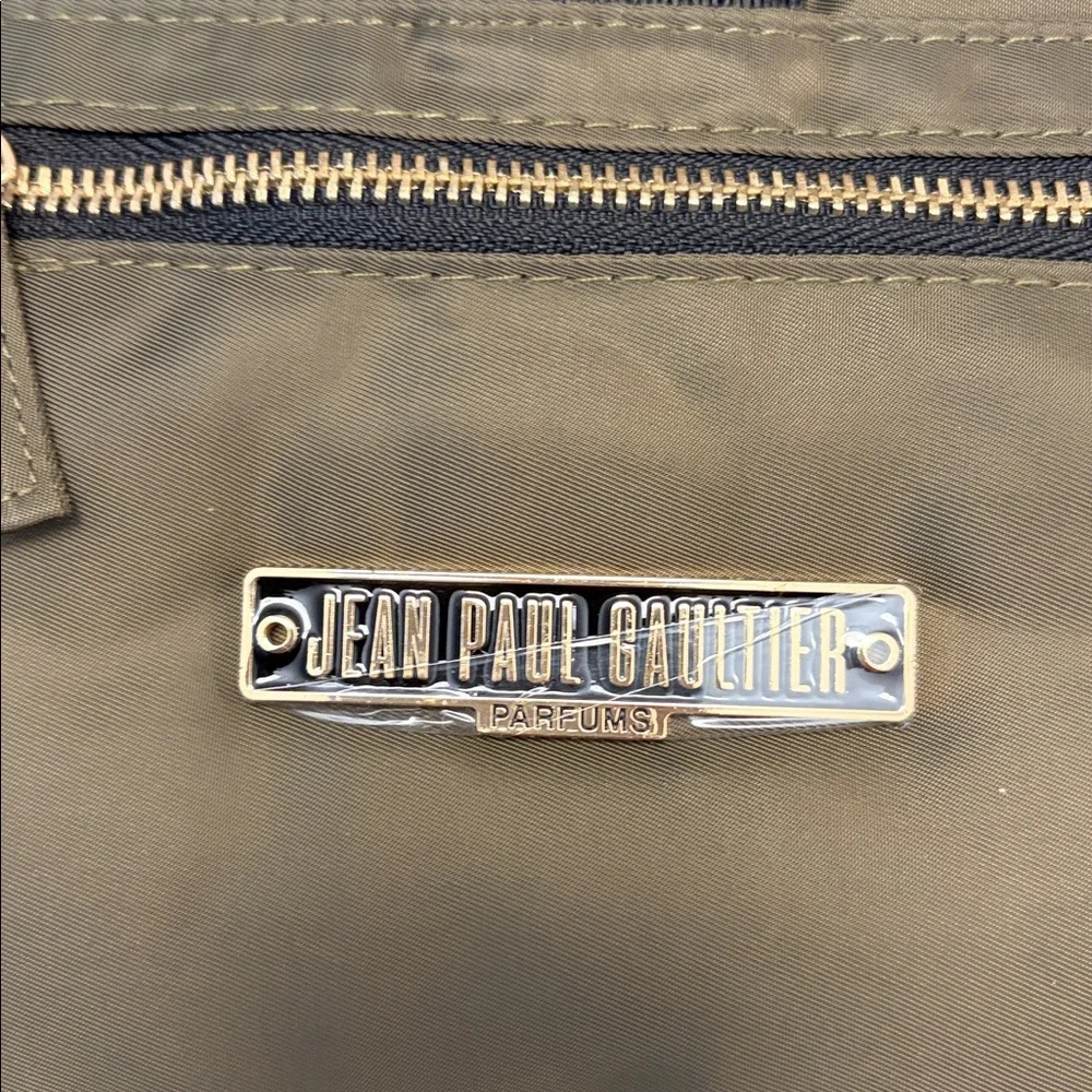 Jean Paul Gaultier Parfums Backpack in Olive Green Nylon - Picture 2 of 5